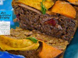 Vegemince Loaf with Sweet Potato and Oatbran