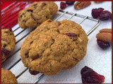 Pecan Cranberry Oatmeal Cookies