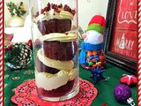 Red Velvet Cupcakes in a Jar