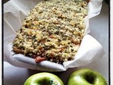 Pork and Apple Meatloaf with sage crumbs
