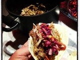 Pulled pork and crunchy slaw