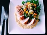 Recipe: chicken breast with homemade creamed corn