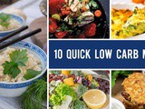 10 Quick Low Carb Meals That Will Become Your New Go-To Favorites