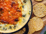 4 Ingredient Spinach Dip (Classic Cheese Appetizer)
