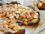 Banana Cream Pie with Cinnamon Crusted Apples
