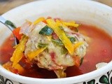 Beetball Soup | Vegan “Meatball” Soup