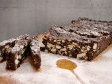 Biscuit Salami [no bake, sugar free, vegan]