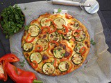 Cauliflower pizza crust – without dairy