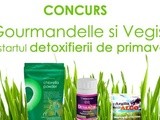 Concurs | Gourmandelle si Vegis dau startul detoxifierii de primavara