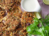 Easy Onion Bhaji – without deep-frying