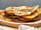 Gluten-Free Flatbreads with Sesame | Vegan Parathas