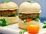 Gluten-Free Lentil Sweet Potato Burgers