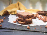 Healthy Nutella Brownies