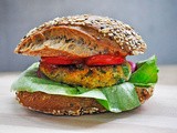 Lentil and Greens Veggie Burger Patties