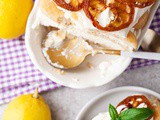 Limoncello Tiramisu with Caramelized Lemons