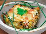 Linte cu legume gratinate la cuptor | Lentils and Veggies Gratin