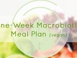 One-Week Macrobiotic Meal Plan (Vegan) | Free Printable