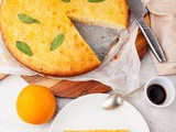 Orange Almond Cake Infused with Sage