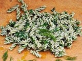 Parsley Pesto Fusilli Pasta | Fusilli cu Pesto de Patrunjel