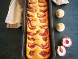 Peach Sponge Cake