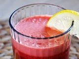 Pink Ginger Beet Lemonade