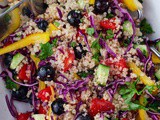 Rainbow Quinoa Salad (Vegan Meal-Prep, Gluten-Free)
