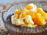 Raw Citrus Carob Pudding