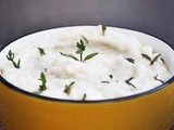 Risotto cu parmezan si conopida | Creamy Cauliflower Risotto with Parmesan and Garlic