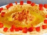 Roasted Red Bell Pepper Hummus