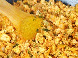 Smoky Tofu Scramble with Mushrooms & Quinoa (High-Protein Vegan)