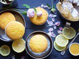 Spanish Vegan Lemon Muffins | Vegan Magdalenas