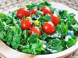 Spring Watercress Salad with Balsamic Vinaigrette | Salata de untisor