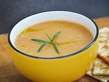 Supa crema de morcovi cu ghimbir | Creamy Carrot Soup with Ginger