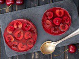 Vegan Cherry Chocolate Cheesecake