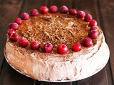 Vegan Chocolate Cherry Cake |  Black Forest  Cake