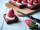 Vegan Christmas Brownies