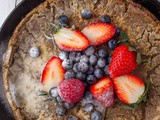 Vegan Dutch Baby Pancake