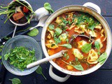 Vegan Tortellini Soup