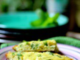 Frittata con fagiolini