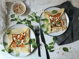 Gallette con zucca e feta