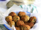 Garidokeftedakia / polpettine di gamberi