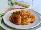 Garidomakaronada / pasta con i gamberi