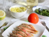 Koutsomoures tiganites / triglie di fango fritte