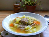 Kreatosoupa (zuppa di carne)