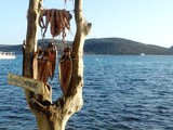  liàsimo  l'essicazione al sole a Paros, Naxos, Antiparos