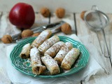 Milopitakia / mele noci e uvetta in pasta fillo