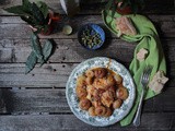 Peskandritsa stifado (rana pescatrice con cipolline)