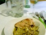 Pollo con carciofi al limone