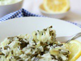 Risotto alle foglie di vite