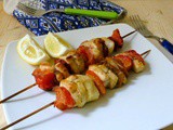 Spiedini di pesce spada / xifias souvlaki